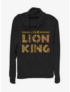 Disney The Lion King Sahara Cowlneck Long-Sleeve Womens Top, , hi-res