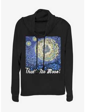 Lucasfilm Star Wars Not A Moon Cowlneck Long-Sleeve Womens Top, , hi-res