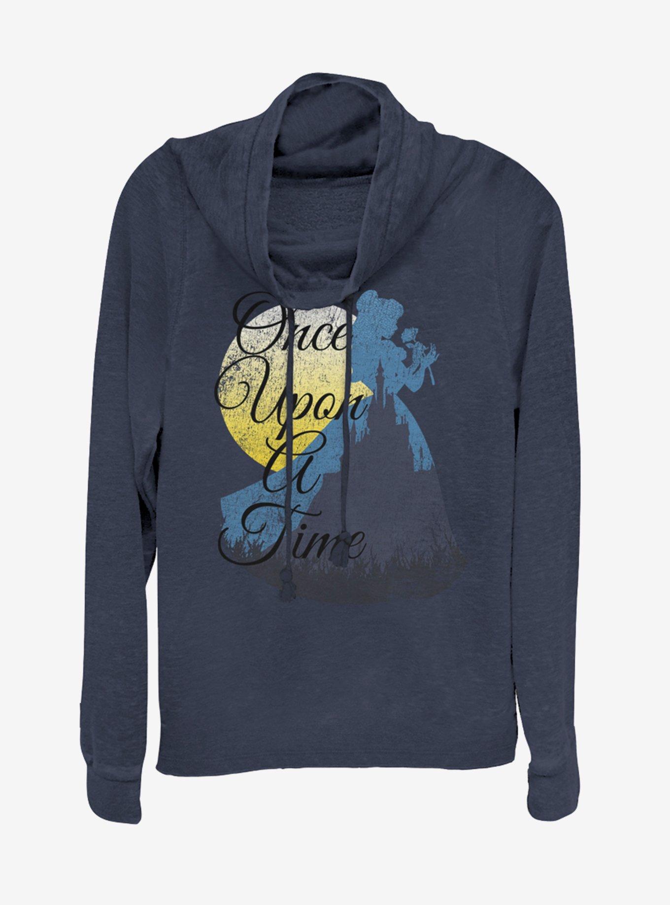 Disney Princess Great Wide Somewhere Cowlneck Long-Sleeve Womens Top, , hi-res