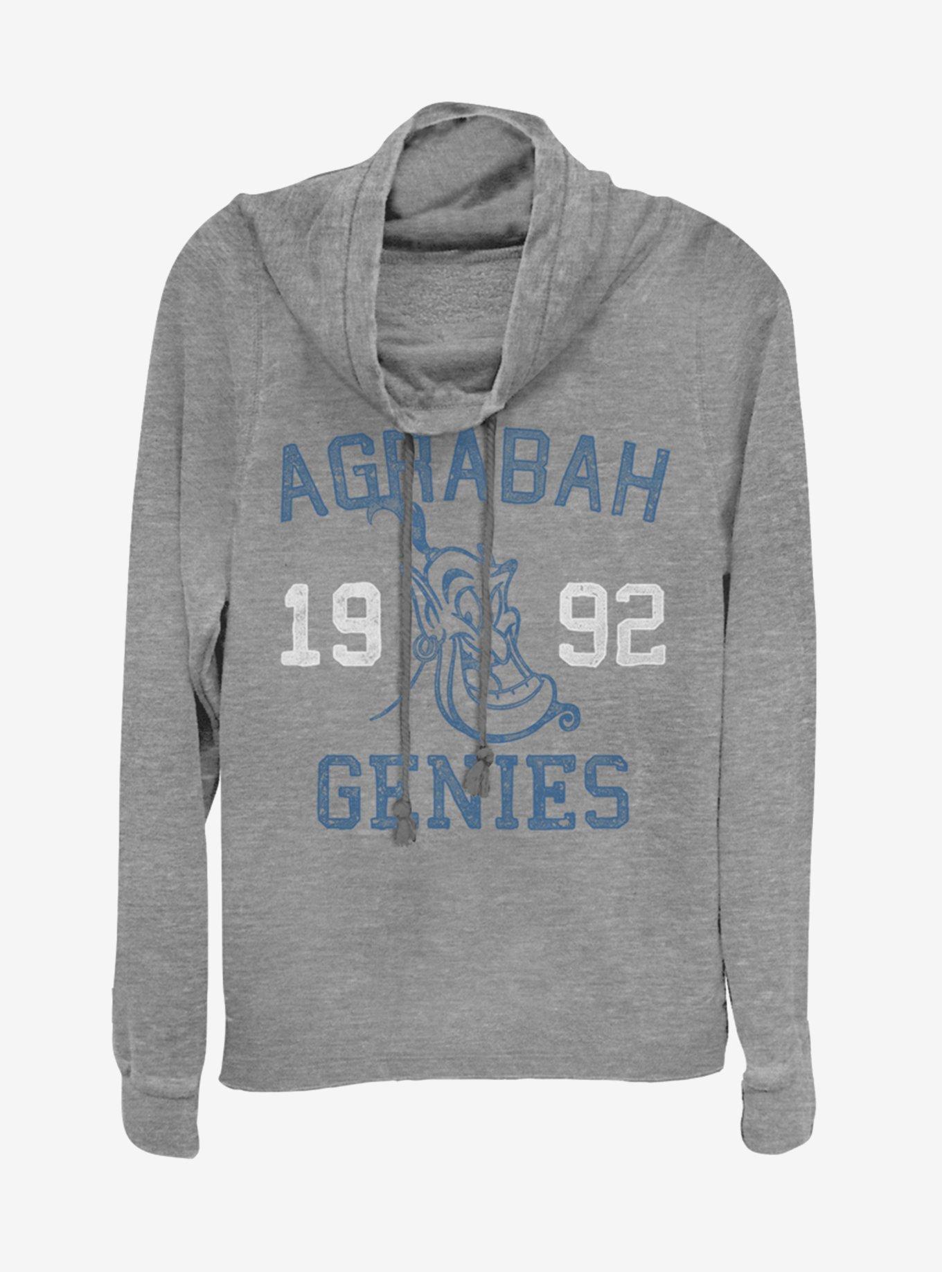 Disney Princess Genies Cowlneck Long-Sleeve Womens Top, , hi-res