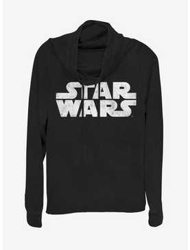 Lucasfilm Star Wars Simplest Logo Cowlneck Long-Sleeve Womens Top, , hi-res