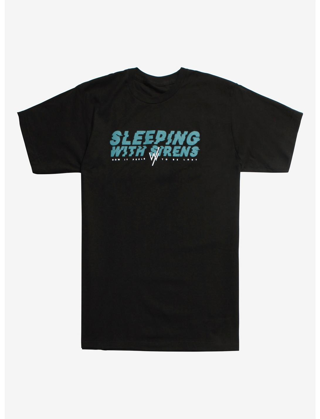 Sleeping With Sirens How It Feels To Be Lost T-Shirt, BLACK, hi-res