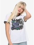 The Nightmare Before Christmas Horror Movie Poster Girls Ringer T-Shirt, MULTI, hi-res