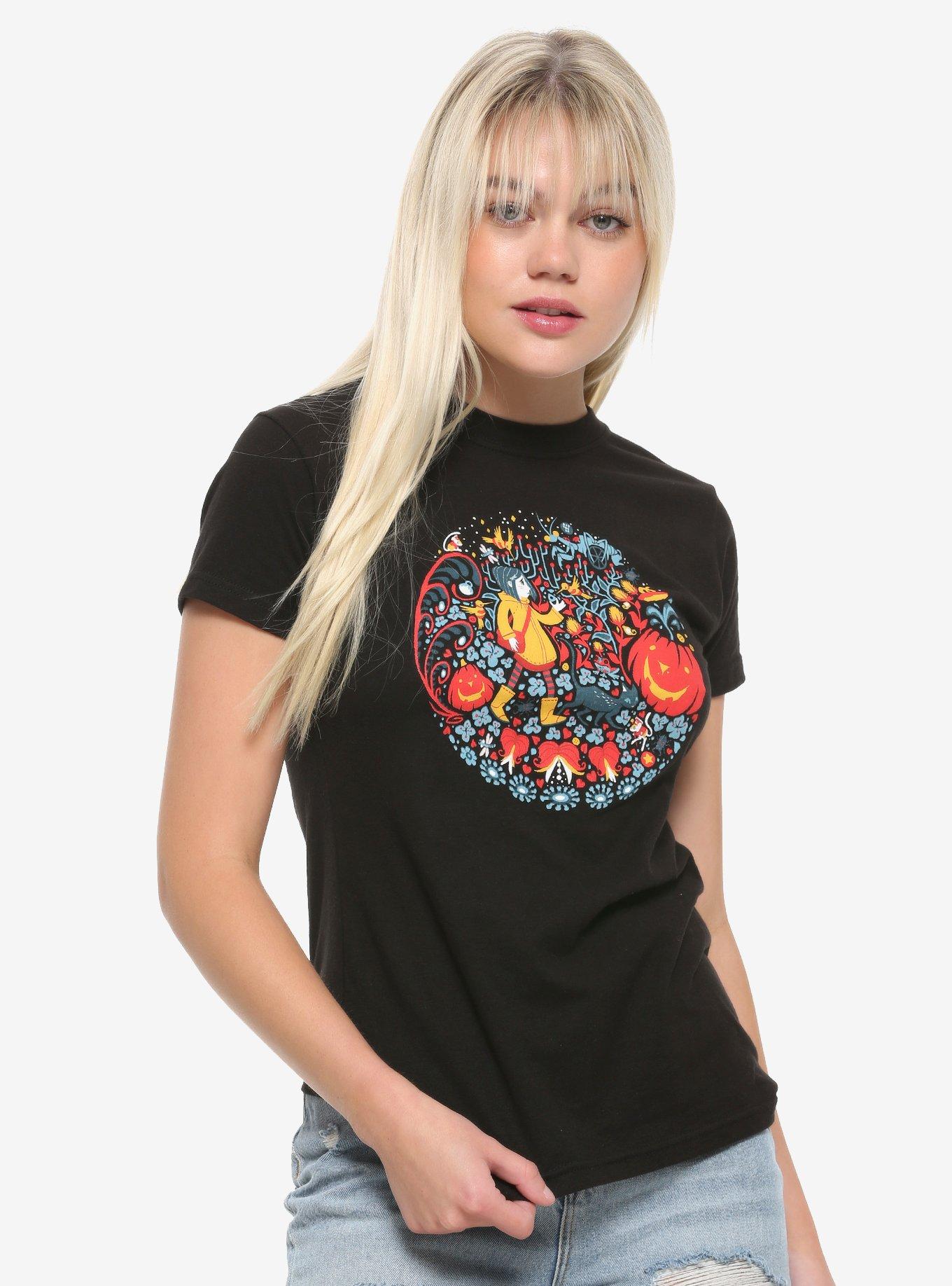 Coraline Walk In The Garden Girls T-Shirt | Hot Topic