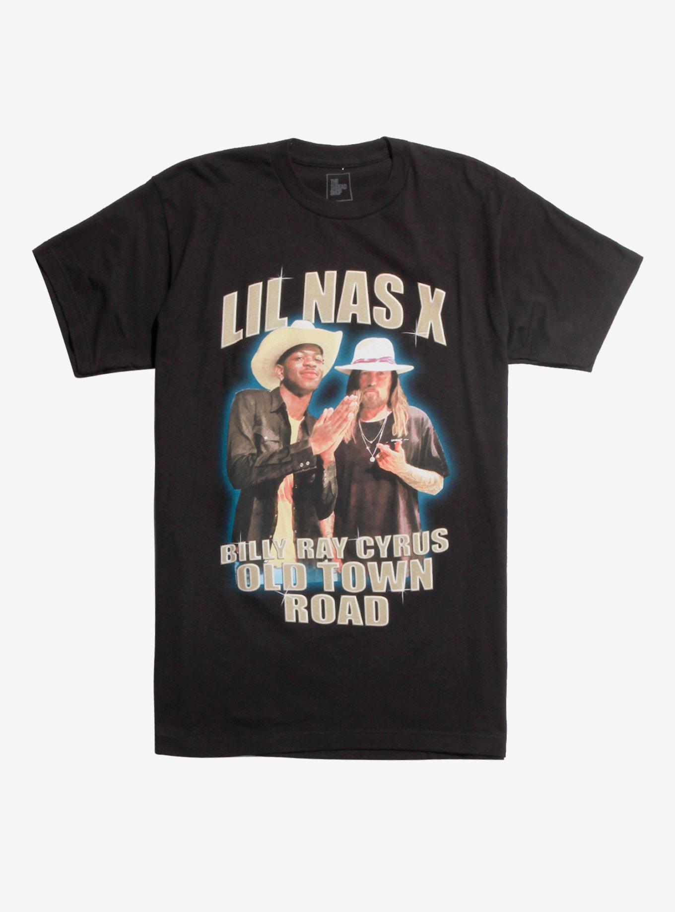 Lil Nas X Old Town Road T-Shirt, BLACK, hi-res