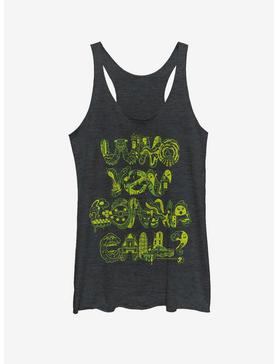 Ghostbusters Who You Gonna Call Doodle Womens Tank, , hi-res