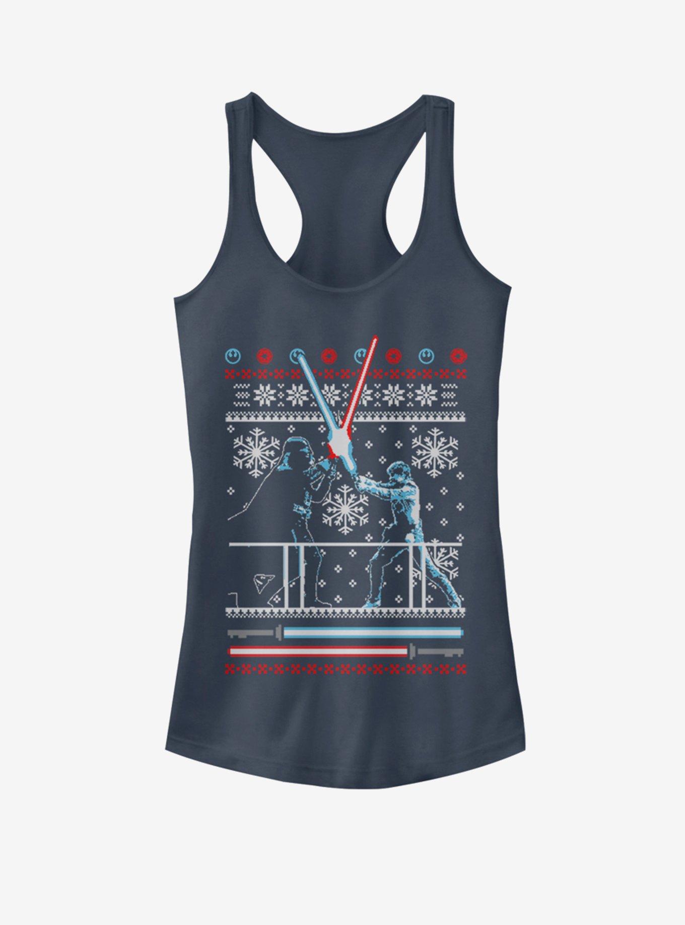 Star Wars Ugly Feud Girls Tank, INDIGO, hi-res