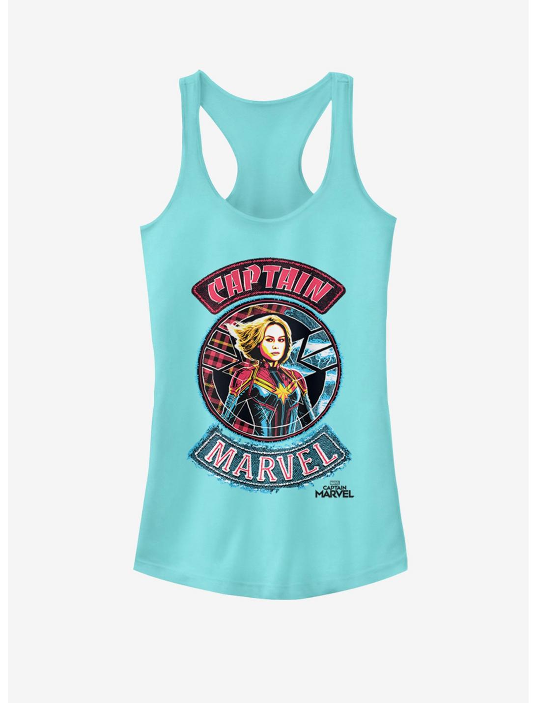 Marvel Captain Marvel Patches Girls Tank, CANCUN, hi-res