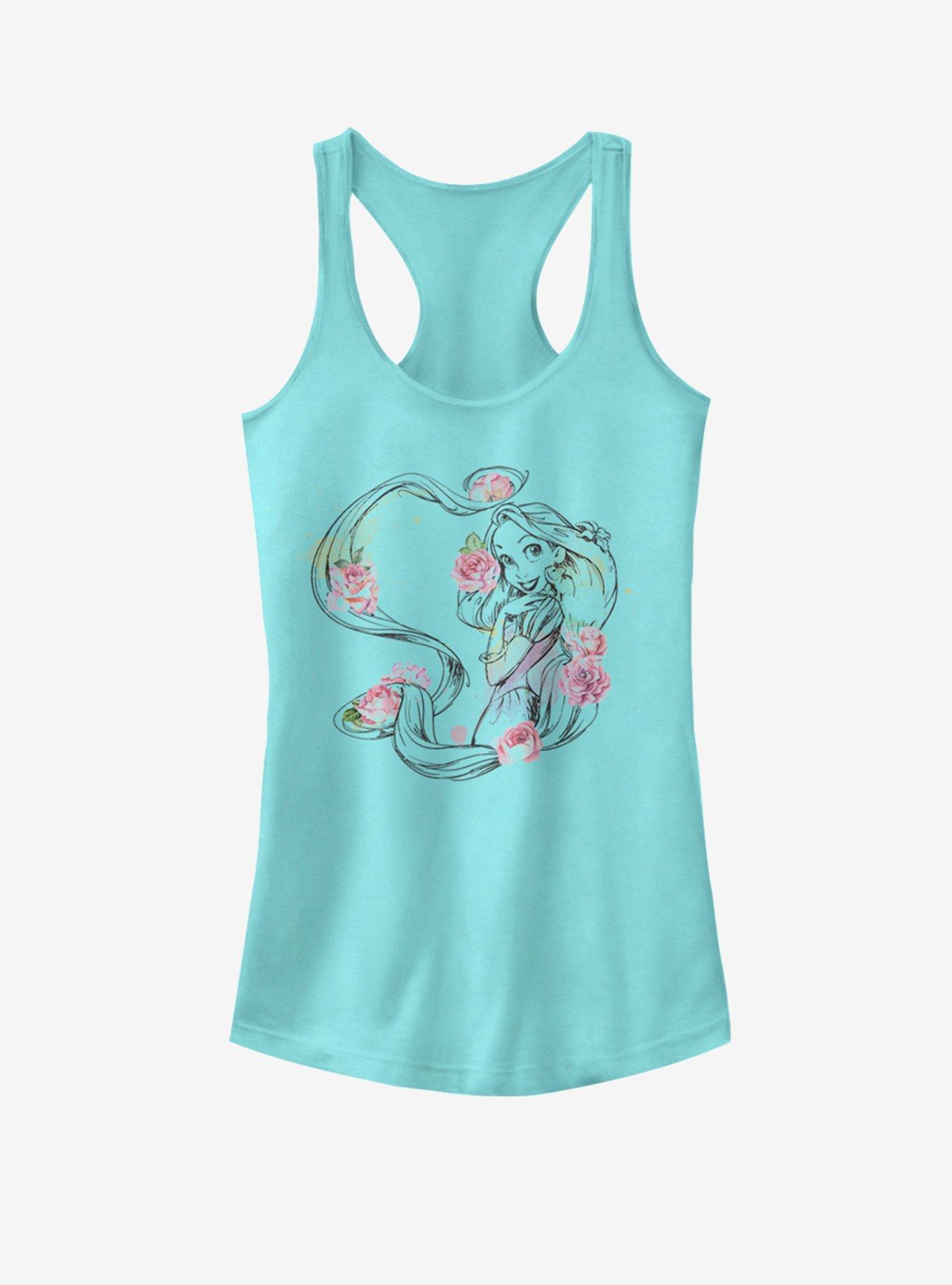 Disney Princesses Rapunzel Girls Tank, CANCUN, hi-res