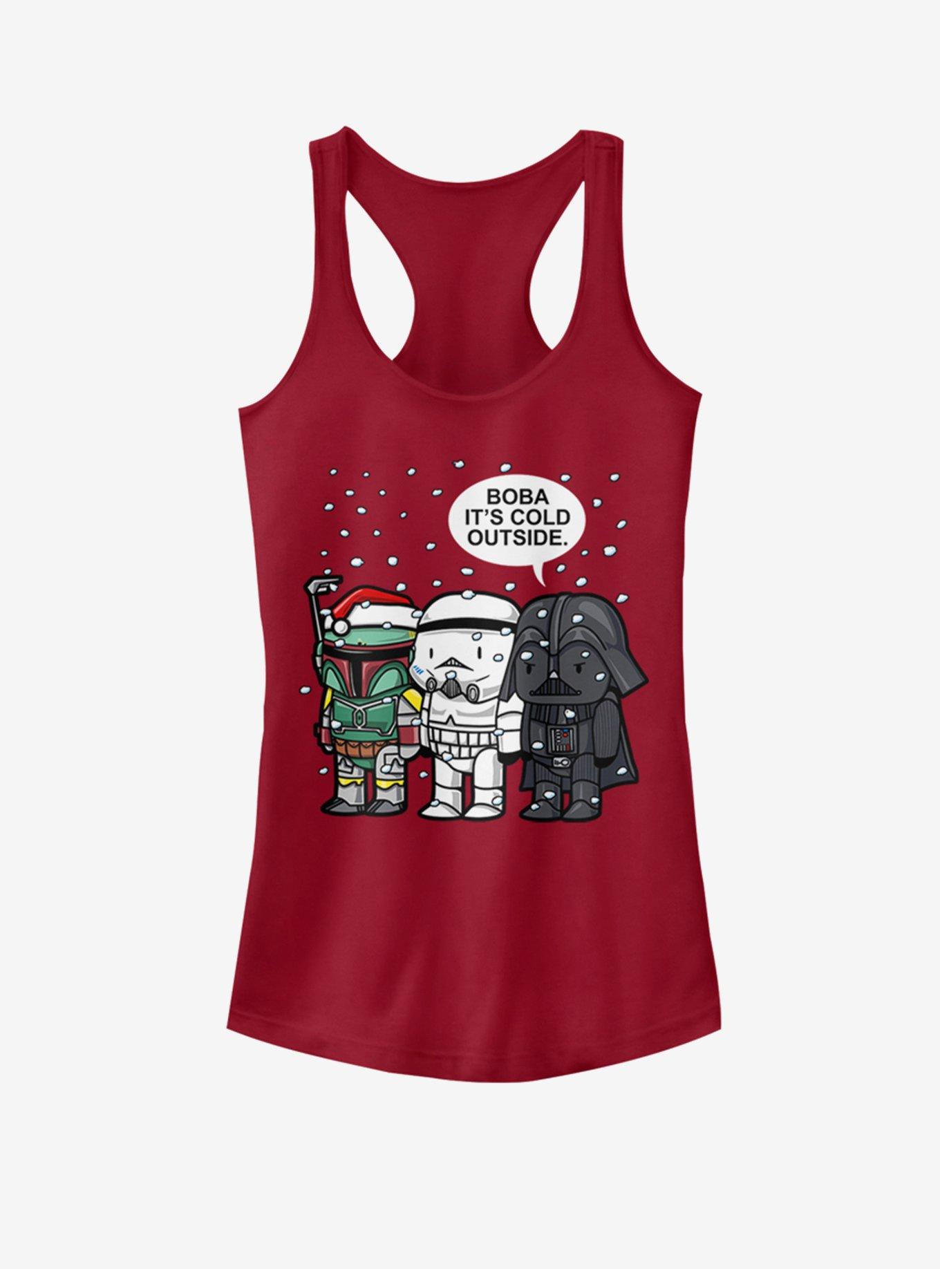 Star Wars Boba It's Cold Girls Tank, SCARLET, hi-res