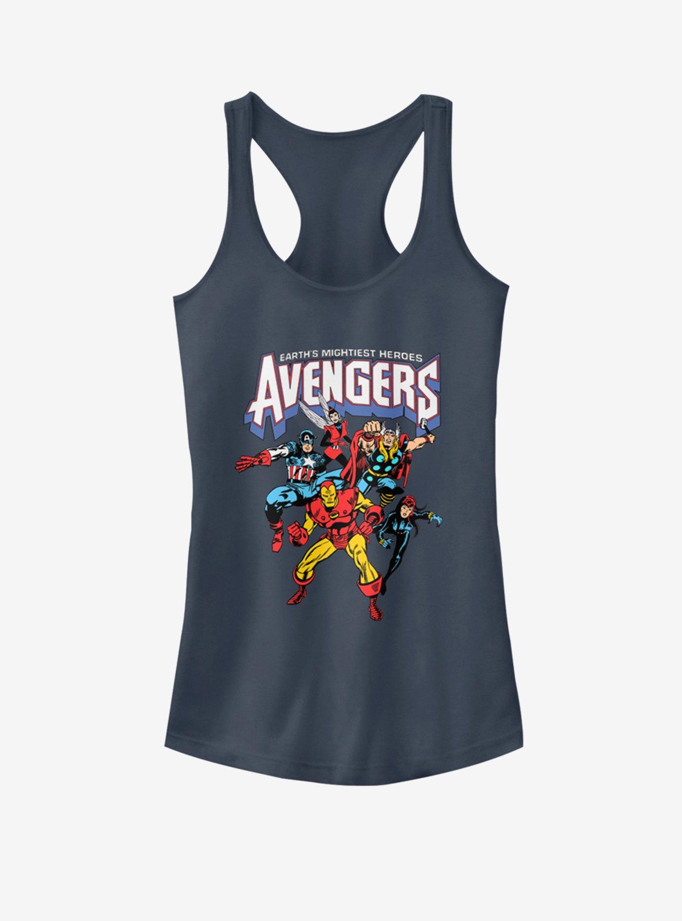 Marvel Avengers Heroes Girls Tank, INDIGO, hi-res