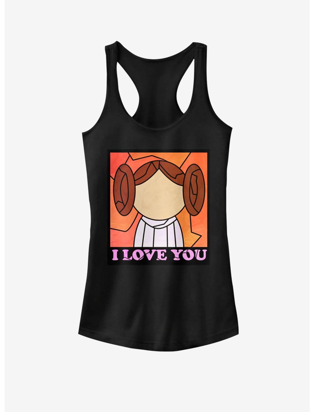 Star Wars I Love You Stained Girls Tank, BLACK, hi-res