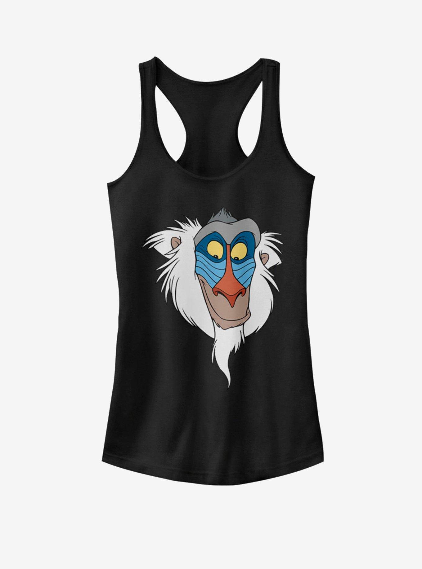 Disney The Lion King Rafiki Face Girls Tank, BLACK, hi-res