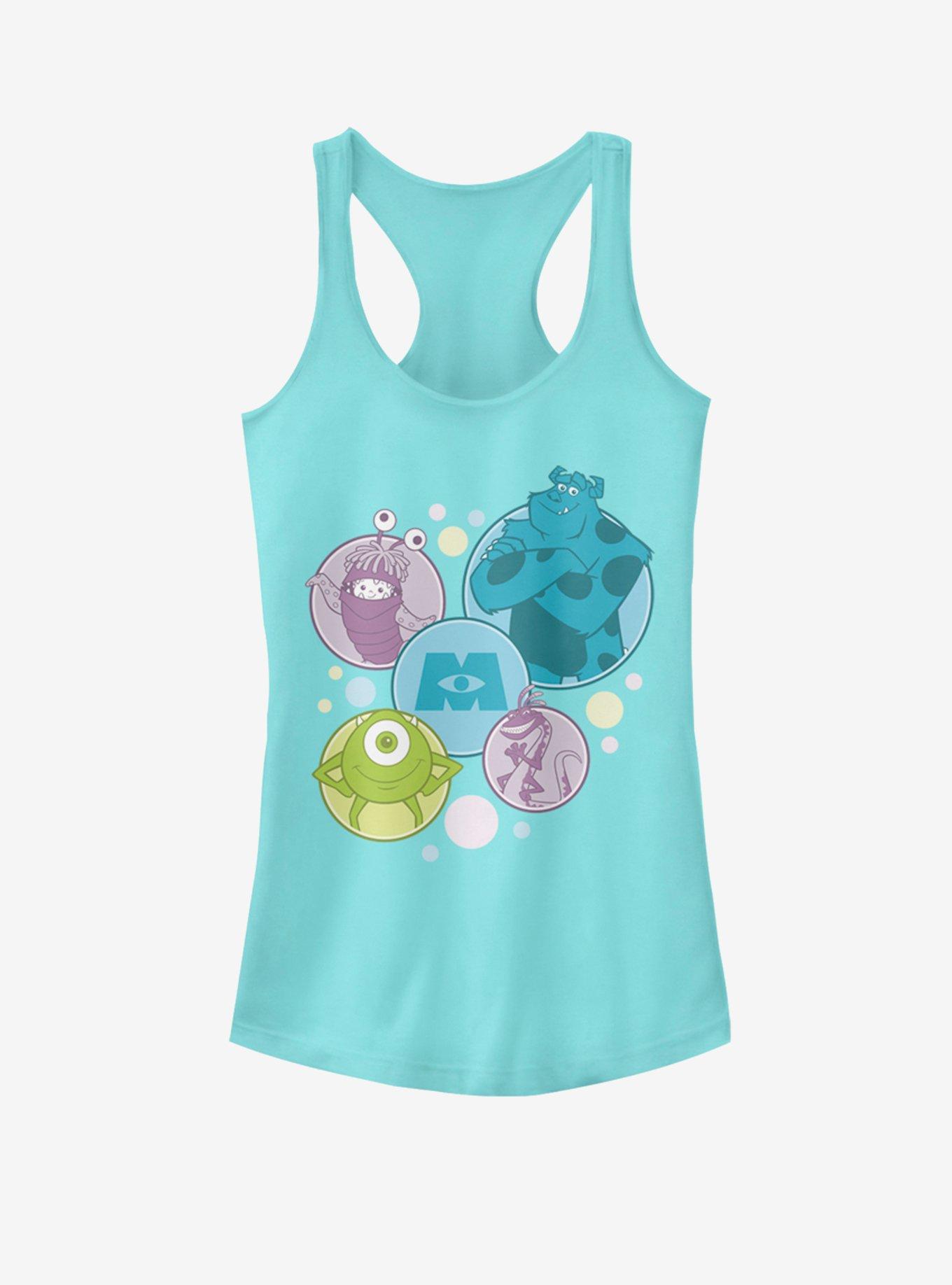 Disney Pixar Monsters Inc. Bubble Monsters Girls Tank, CANCUN, hi-res