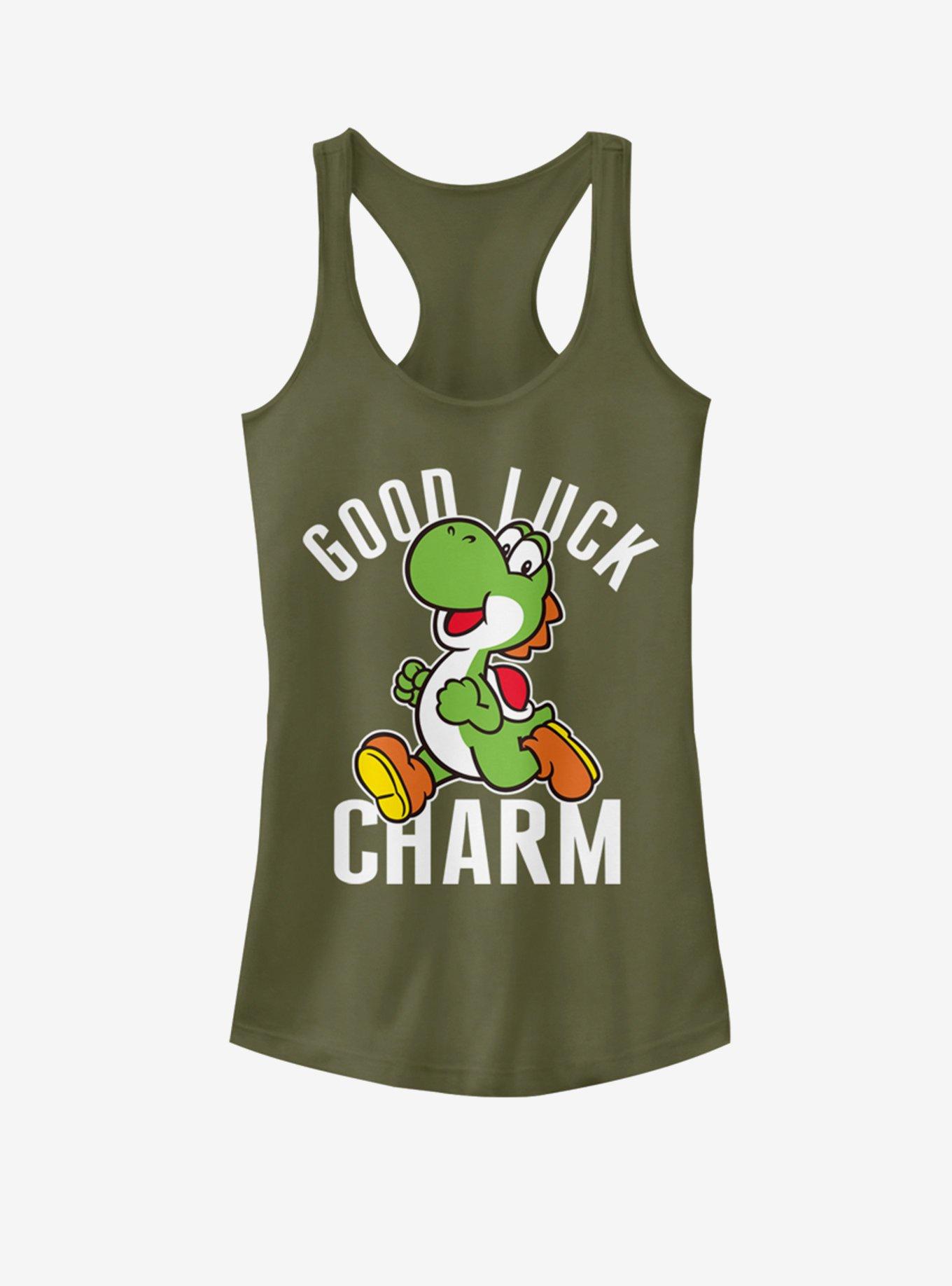 Nintendo Yoshi Good Luck Charm Girls Tank, , hi-res