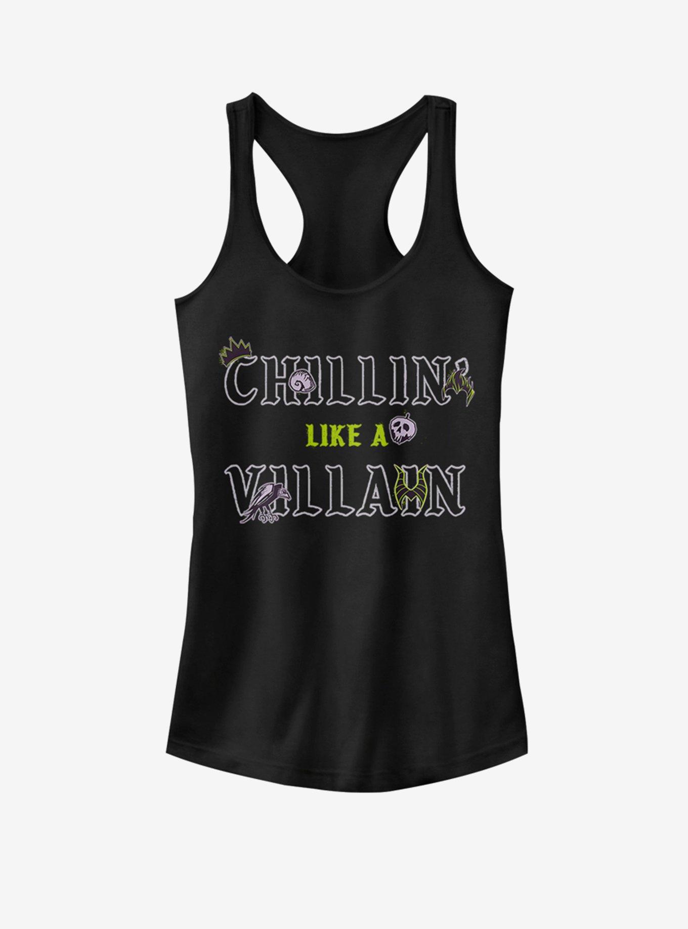 Disney Villains Chillin Villain Patches Girls Tank, , hi-res