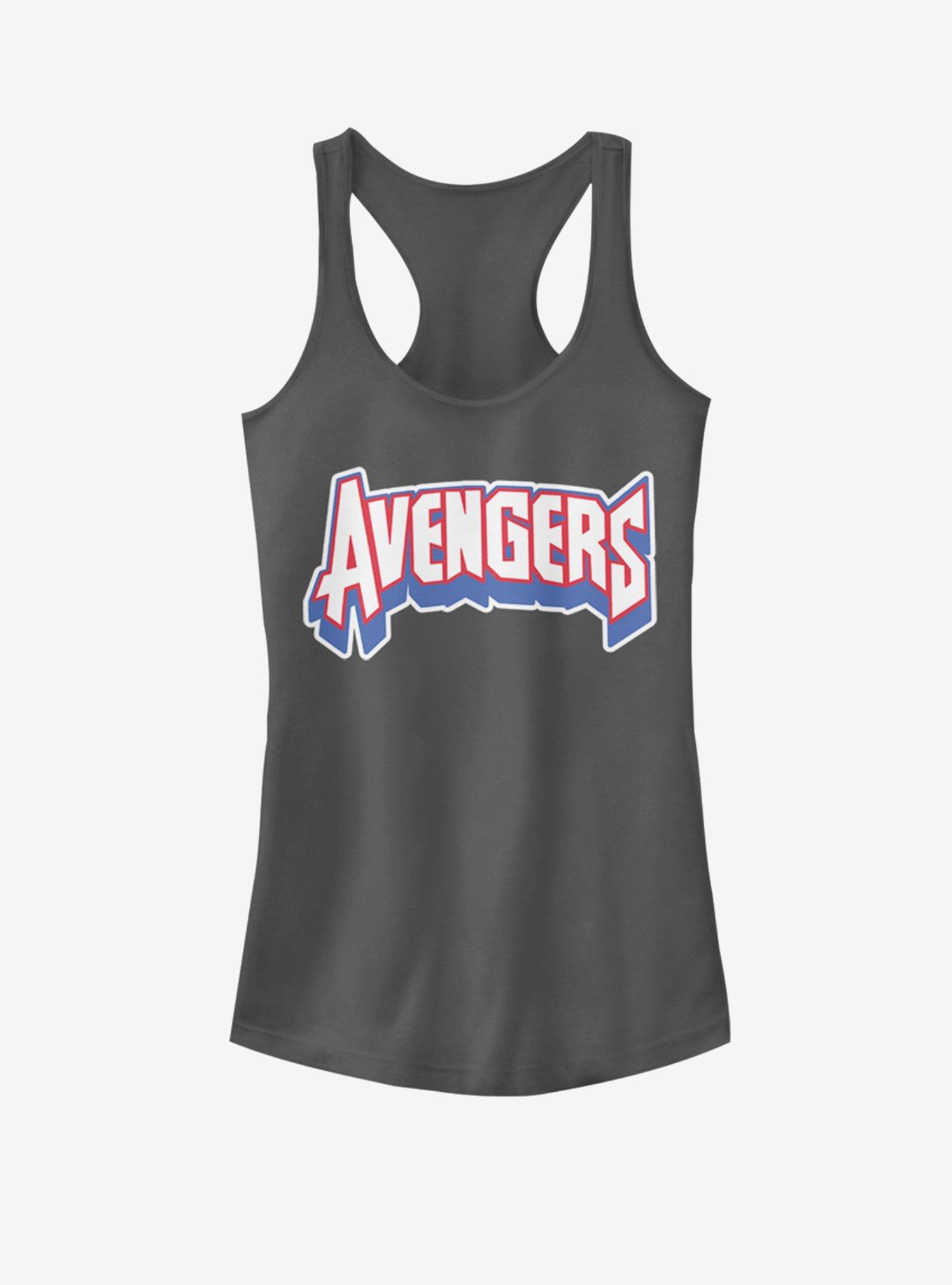 Marvel Avengers Chenille Girls Tank, CHARCOAL, hi-res