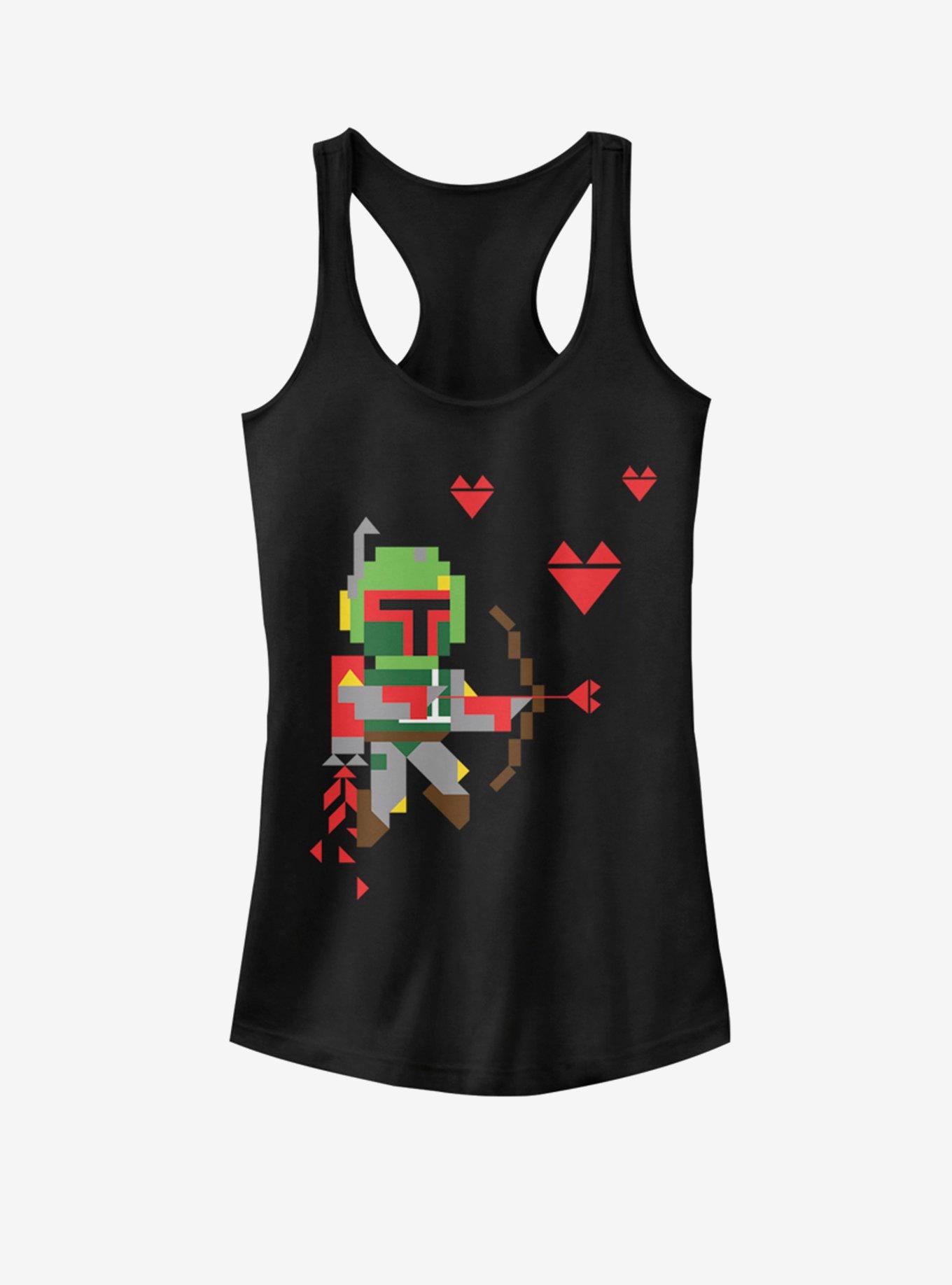 Star Wars Boba Love Girls Tank, BLACK, hi-res