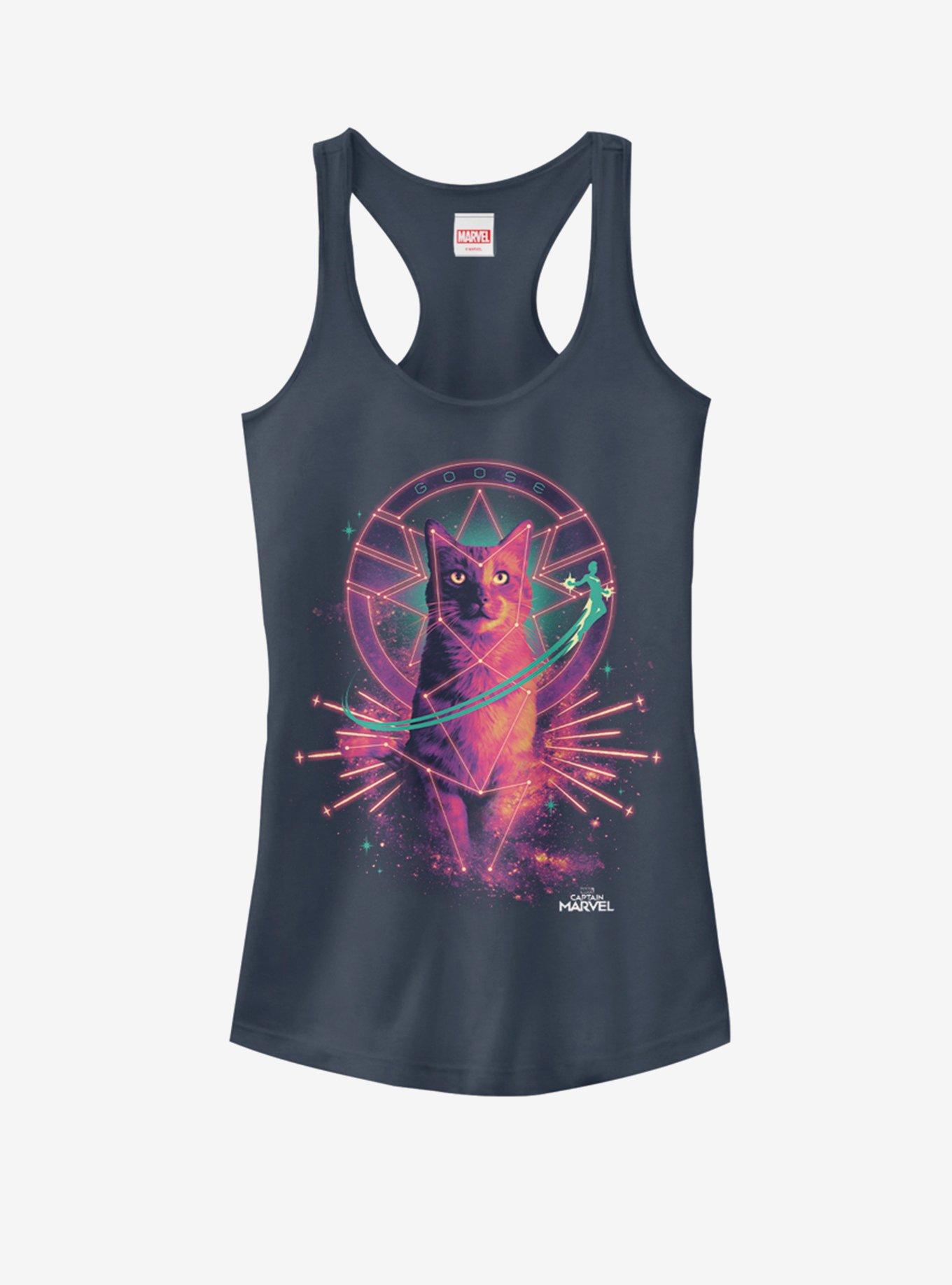 Marvel Captain Marvel Cat Goose Girls Tank, , hi-res