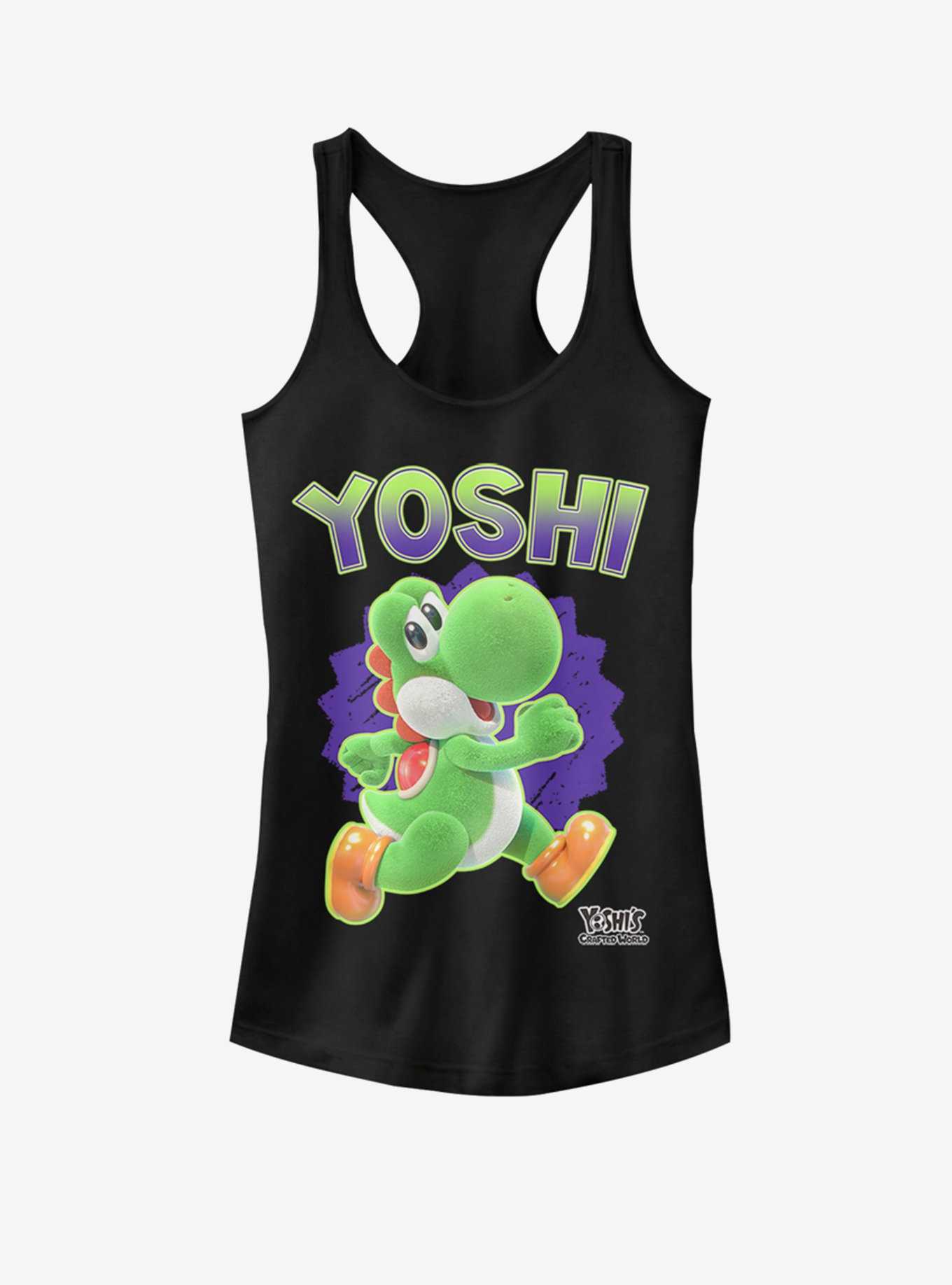 Nintendo Fuzzy Yoshi Girls Tank, , hi-res