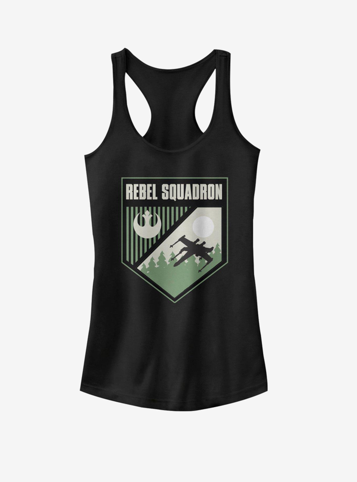 Star Wars Rebel Squad Shield Girls Tank, , hi-res
