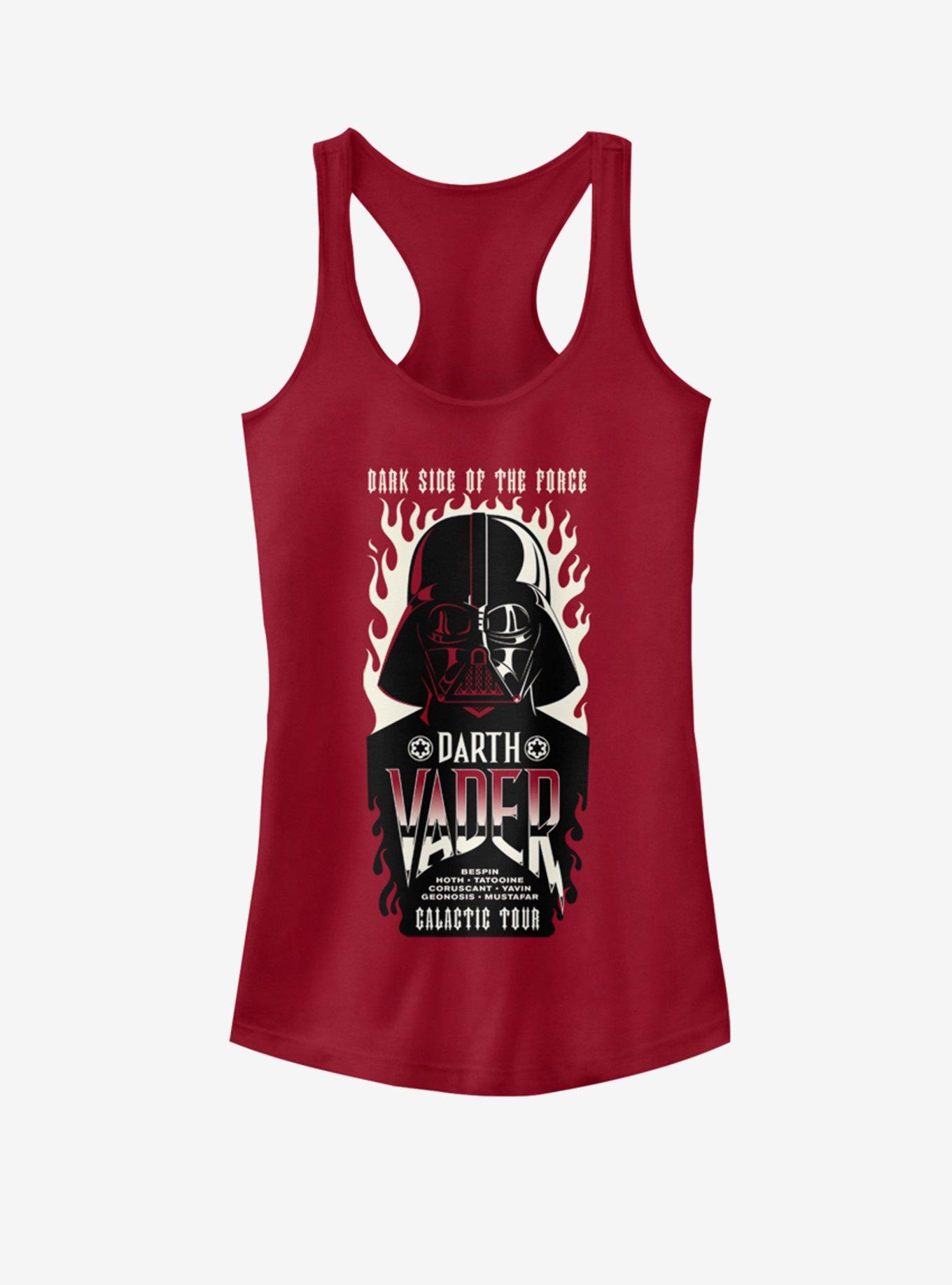 Star Wars Vader Flame Girls Tank, SCARLET, hi-res
