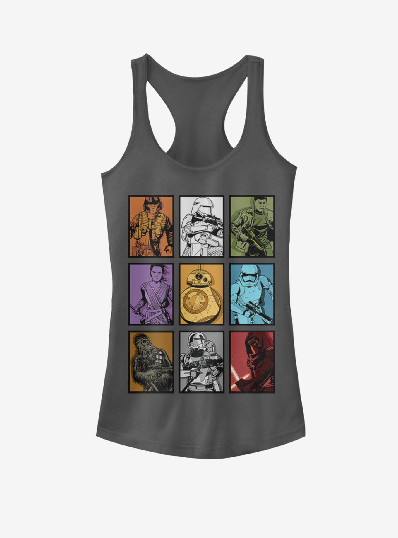 Star Wars Nine Box Girls Tank