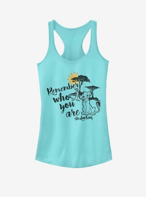 Disney The Lion King Never Forget Girls Tank - BLUE | Hot Topic