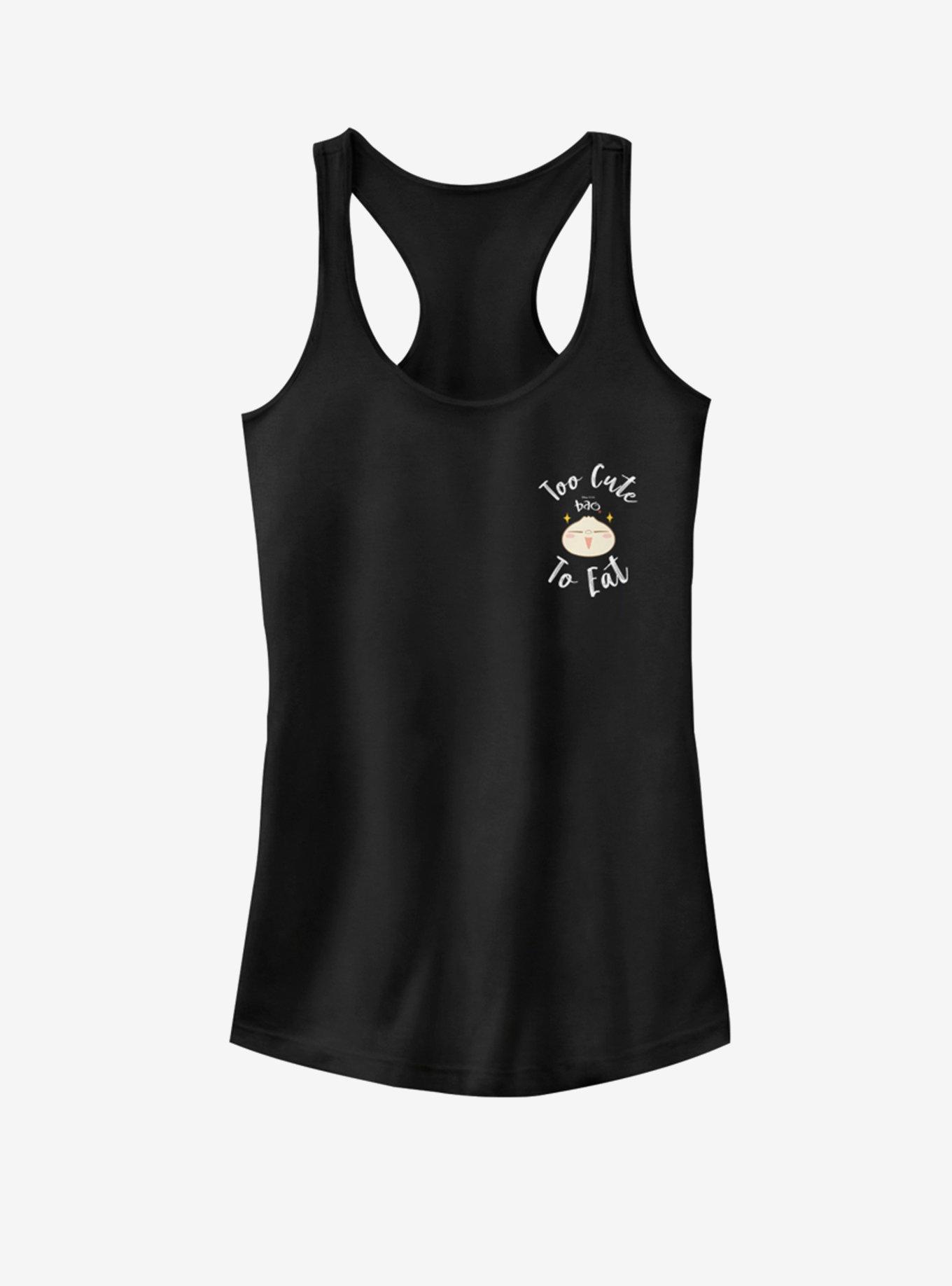 Disney Pixar Too Cute Bao Girls Tank, BLACK, hi-res