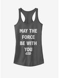 Star Wars Be With You Girls Tank, CHARCOAL, hi-res