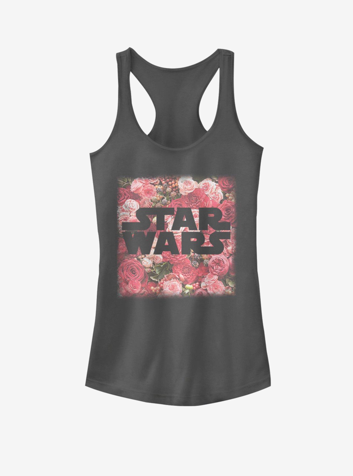 Star Wars Rosey Girls Tank, CHARCOAL, hi-res