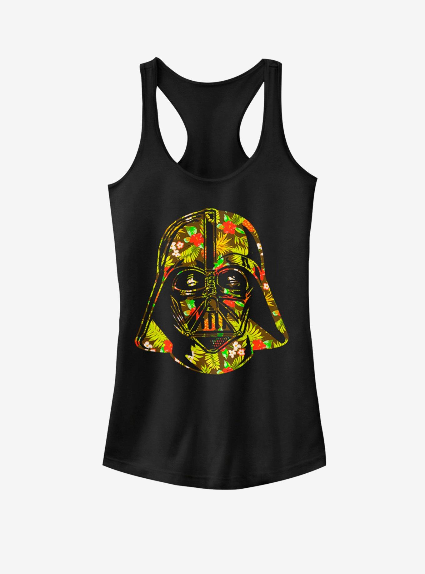 Star Wars Vader In Trop Girls Tank, BLACK, hi-res