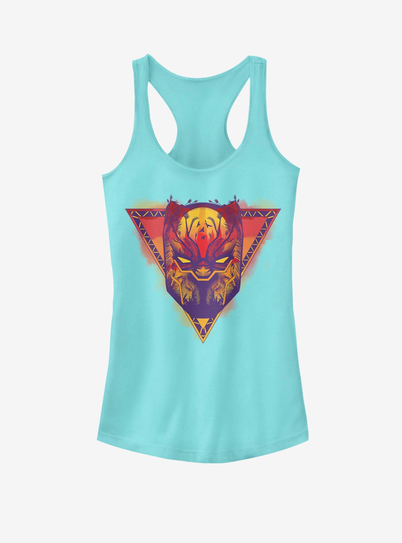 Marvel Black Panther Panther Sunset Girls Tank, , hi-res