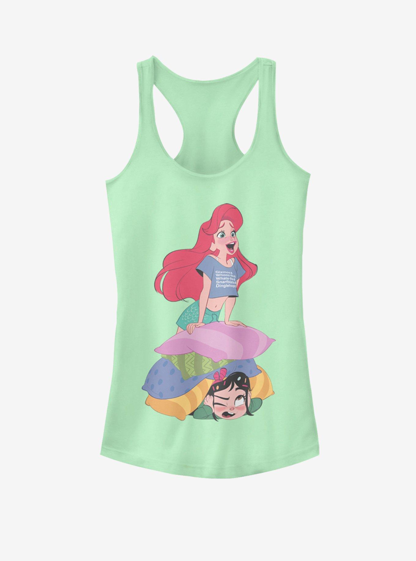 Disney Wreck-It Ralph Singing Ariel Girls Tank, MINT, hi-res