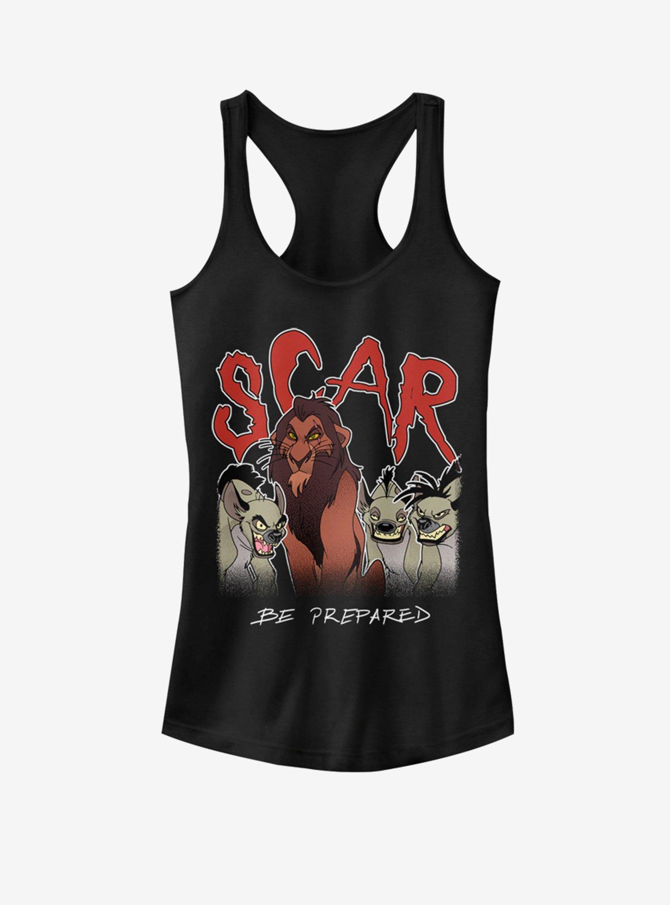 Disney The Lion King Scar and the Hyenas Girls Tank, BLACK, hi-res