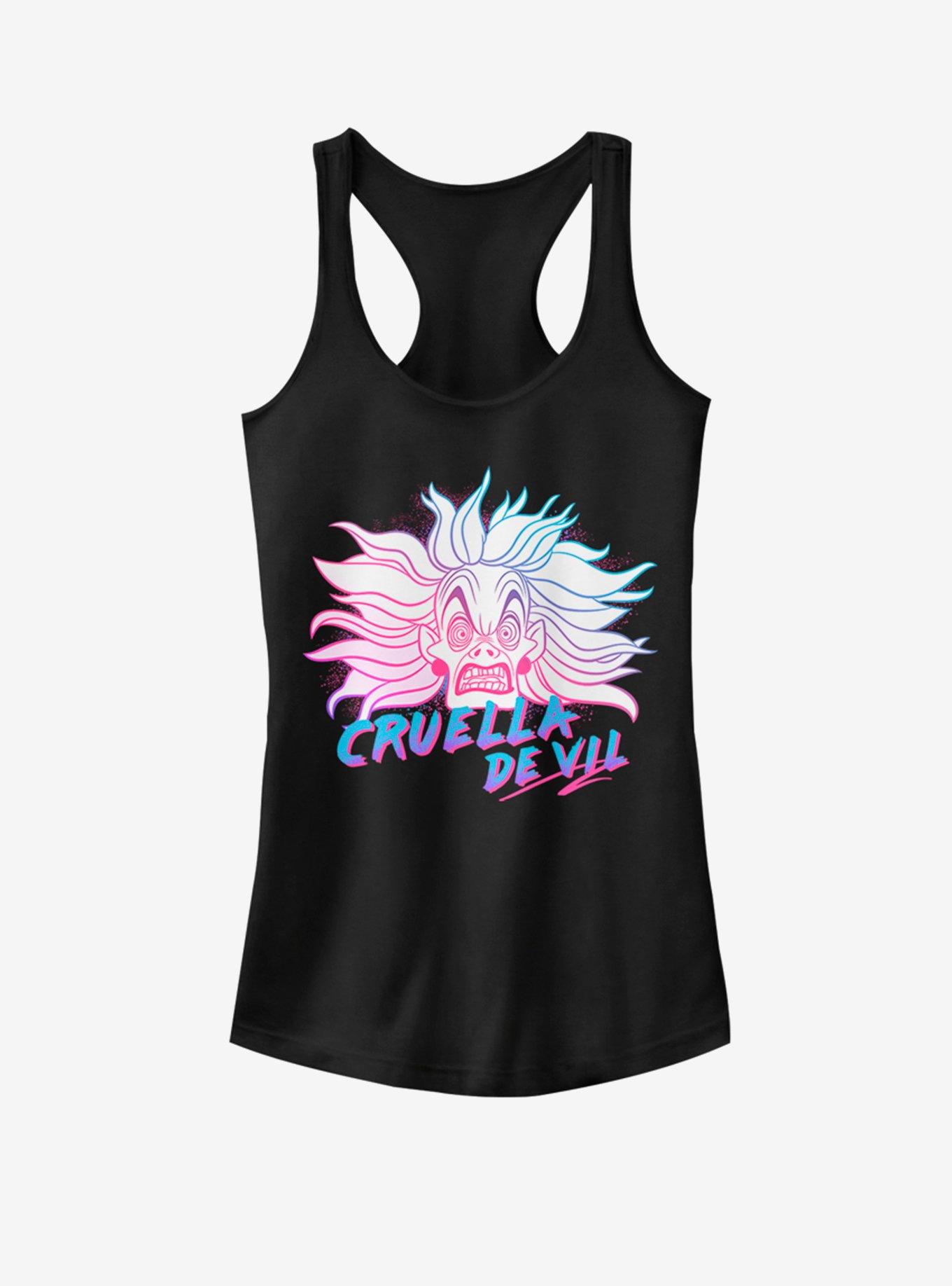 Disney Villains Crazy Cruella Girls Tank, , hi-res