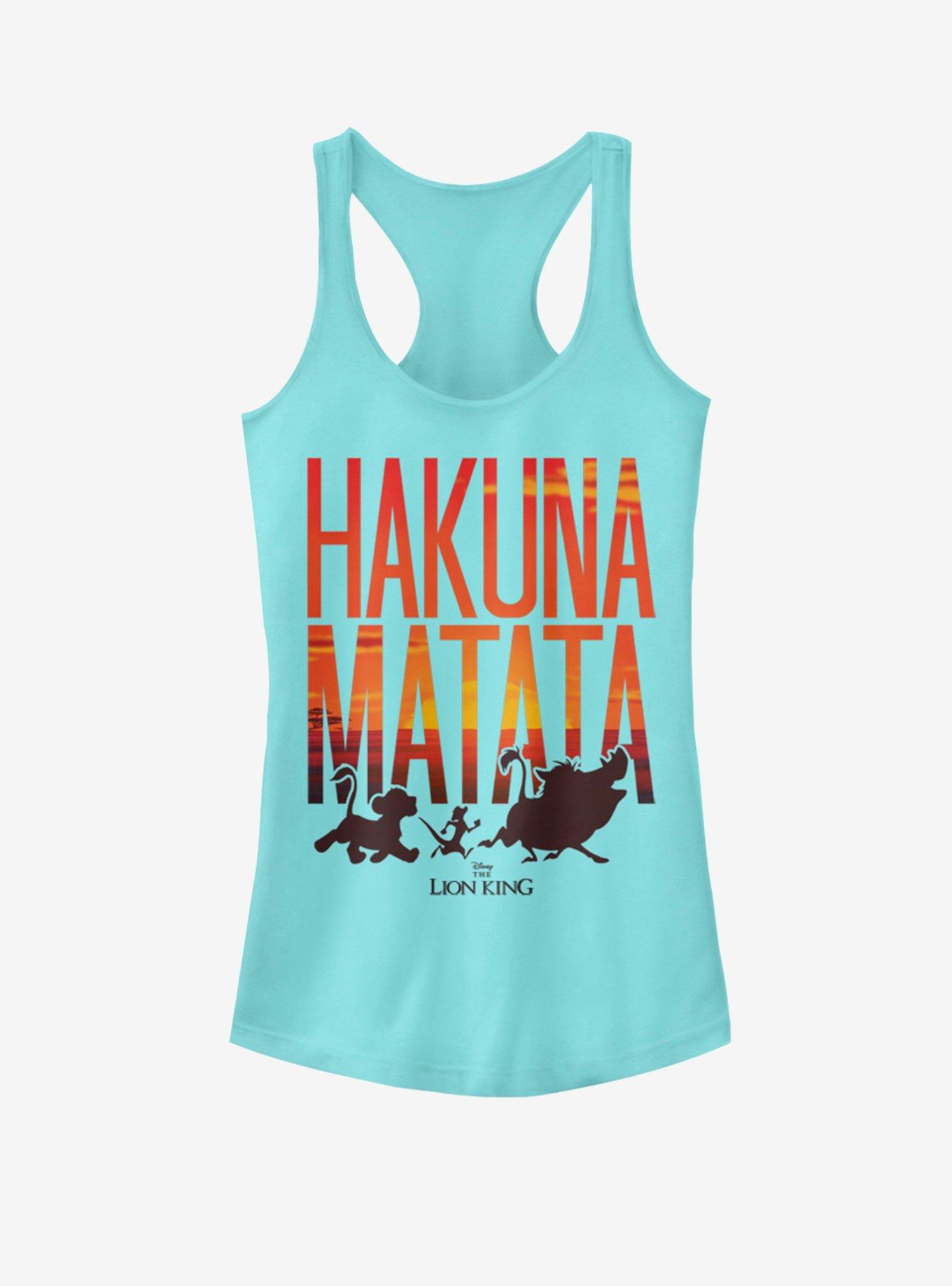 Disney The Lion King Sunset Matata Girls Tank, CANCUN, hi-res