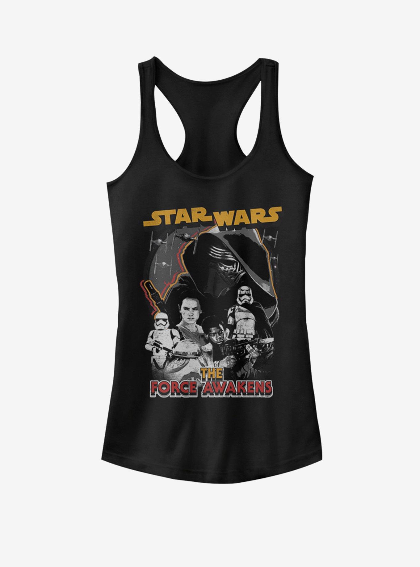 Star Wars Squared Girls Tank, BLACK, hi-res