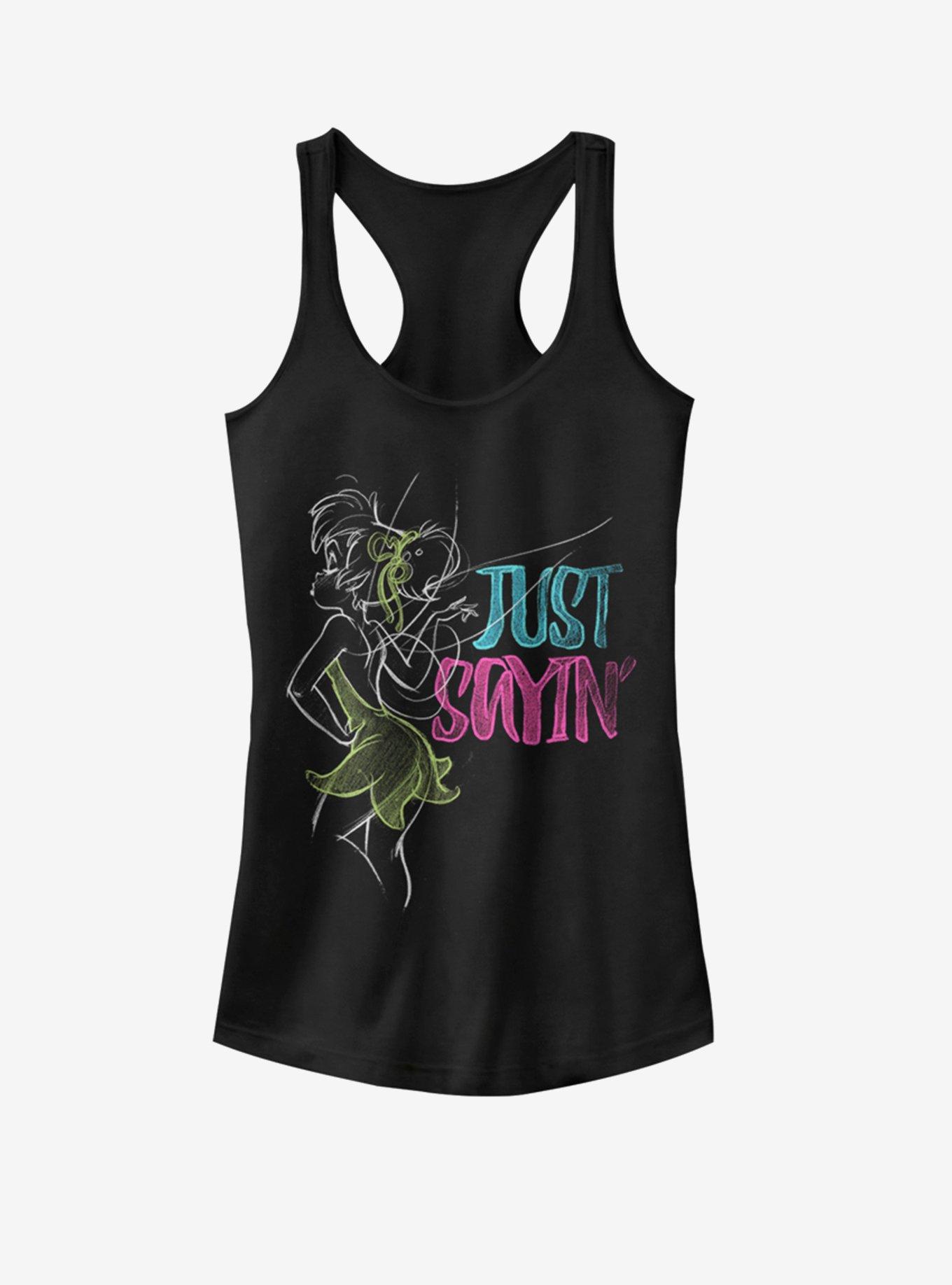 Disney Tinker Bell Just Sayin' Tink Girls Tank