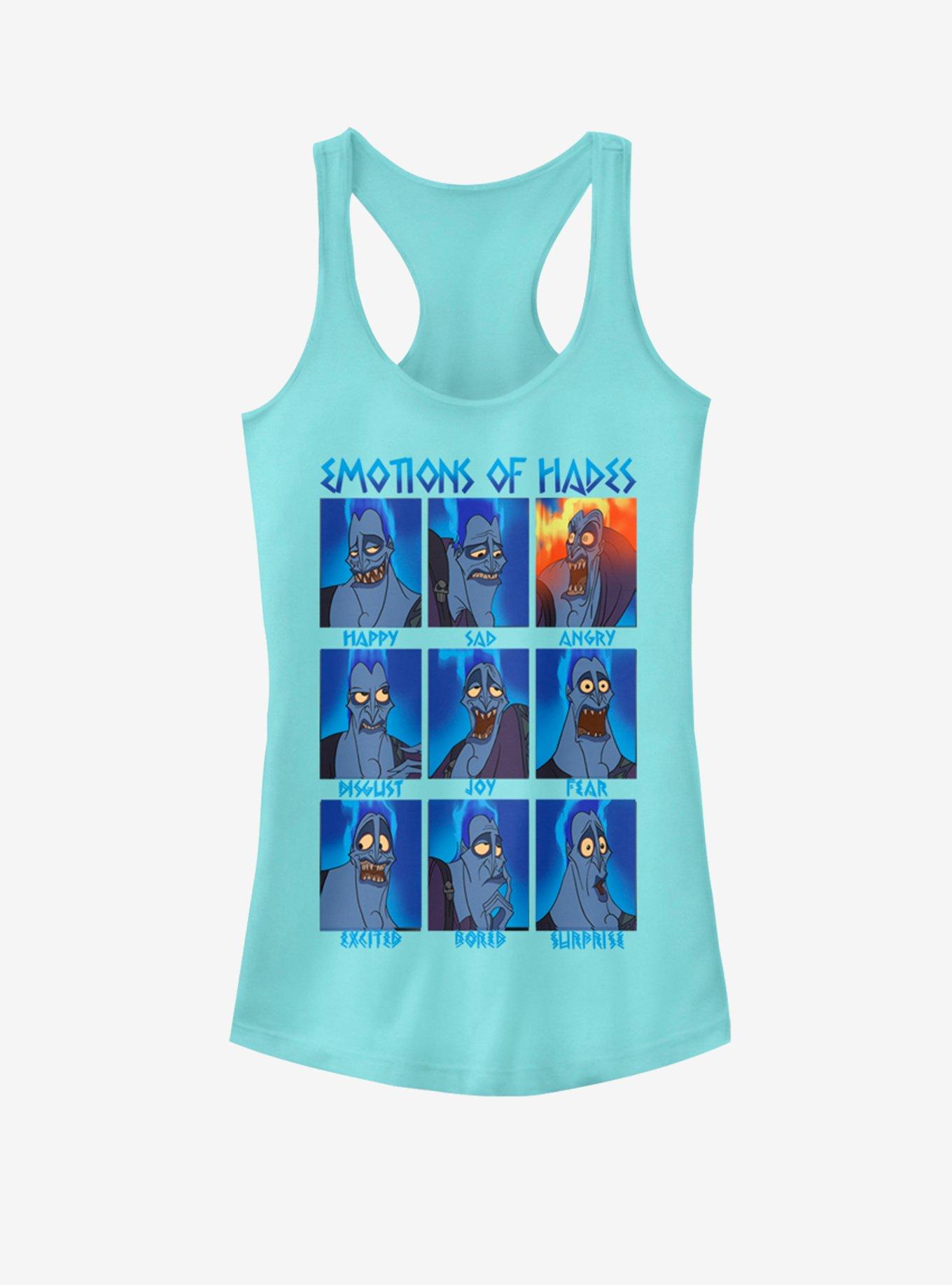 Disney Villains Hades Emotions Girls Tank, CANCUN, hi-res