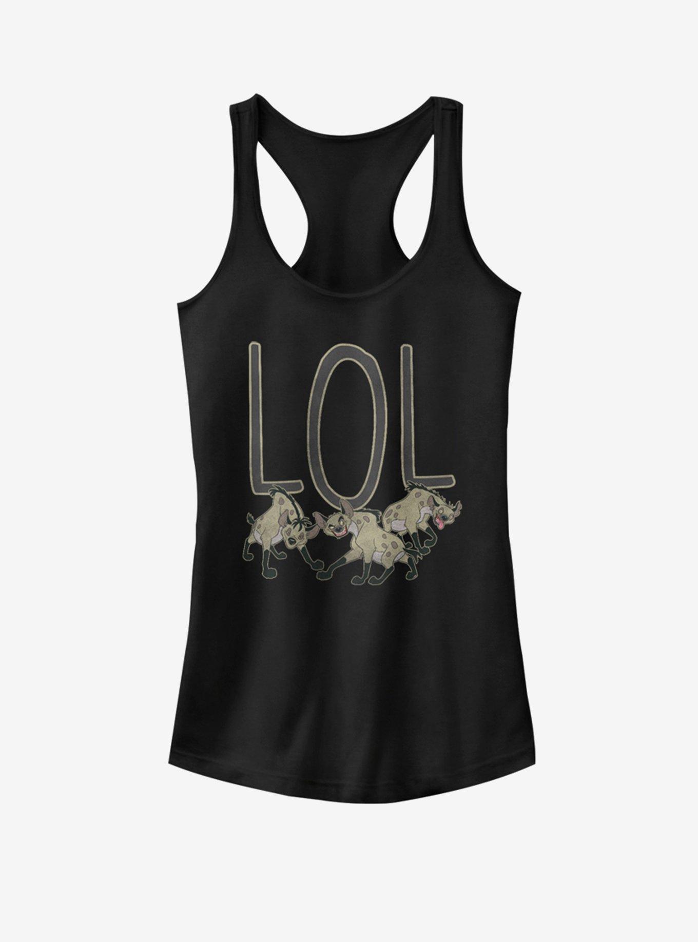 Disney The Lion King Hyenas LOL Girls Tank, BLACK, hi-res