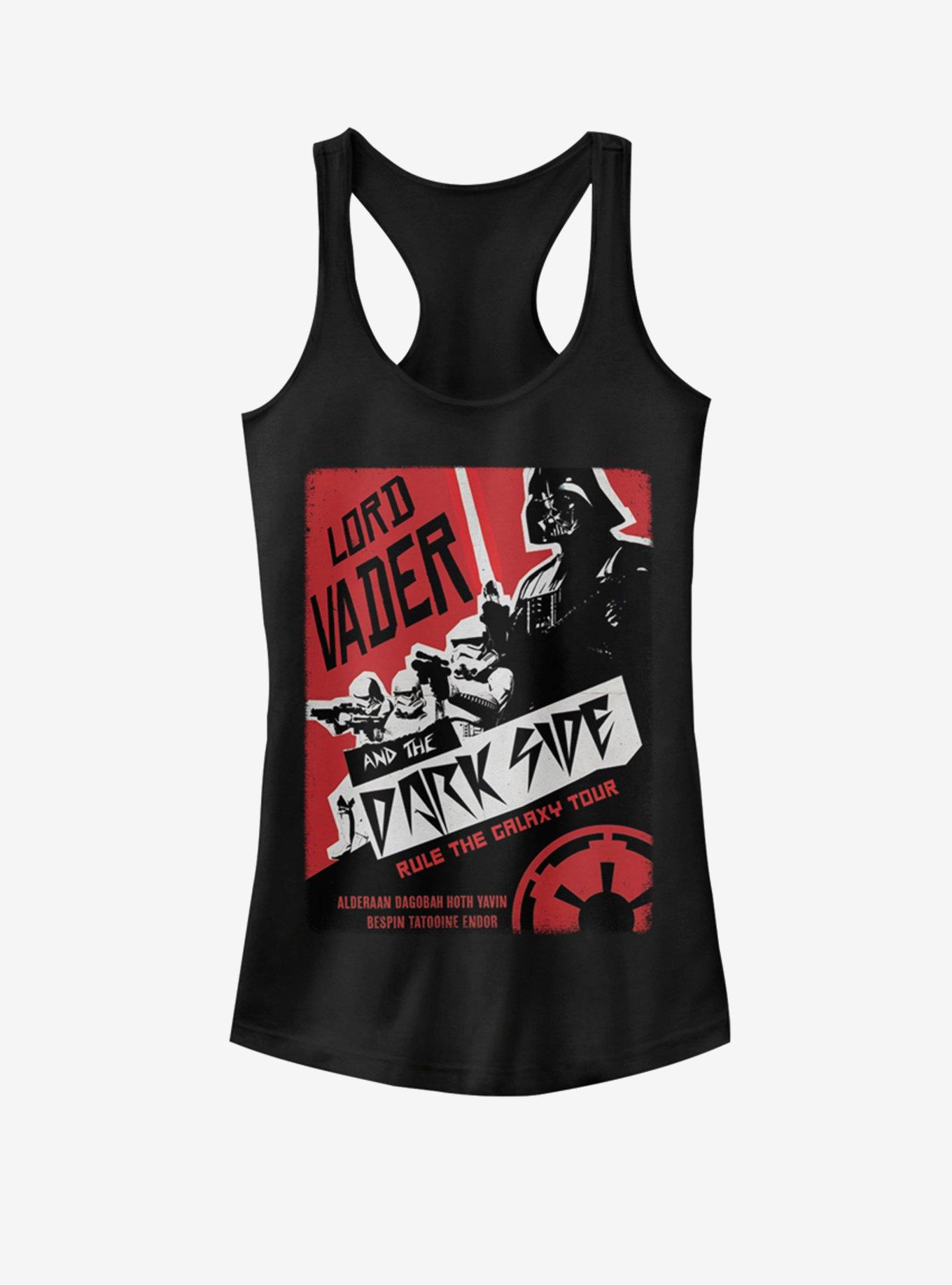 Star Wars Vader Ruler Girls Tank, BLACK, hi-res