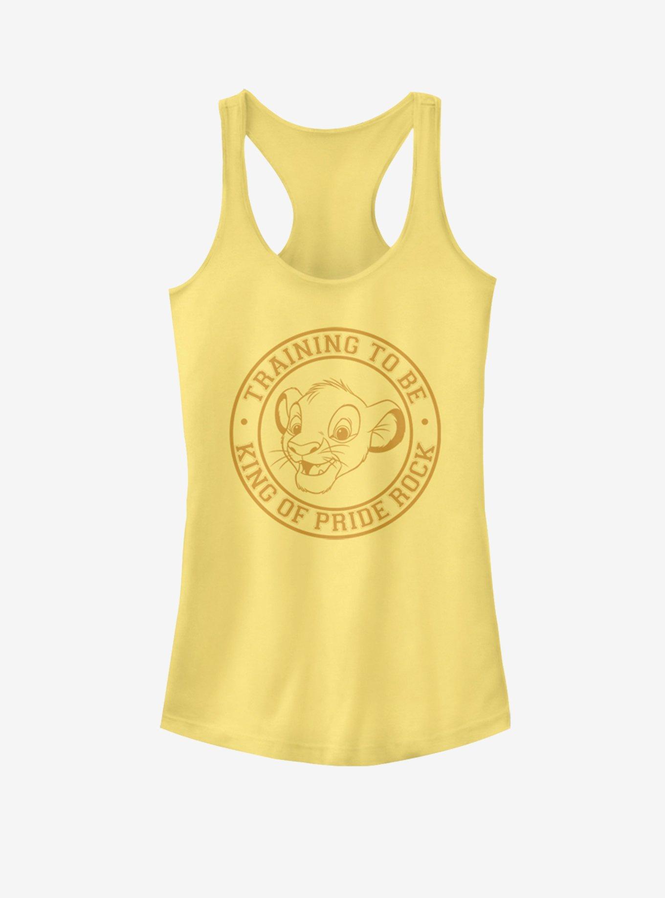 Disney The Lion King King Of Pride Rock Girls Tank, BANANA, hi-res