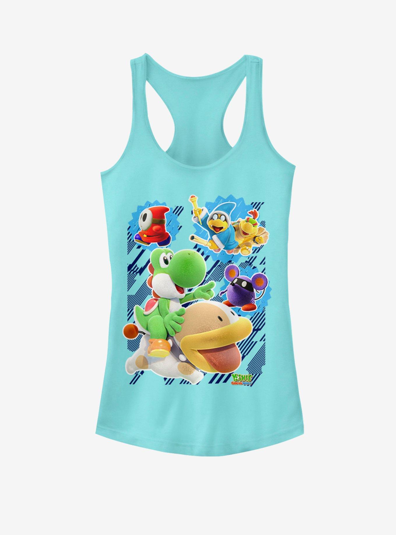 Marvel Nintendo Go Team Girls Tank, CANCUN, hi-res