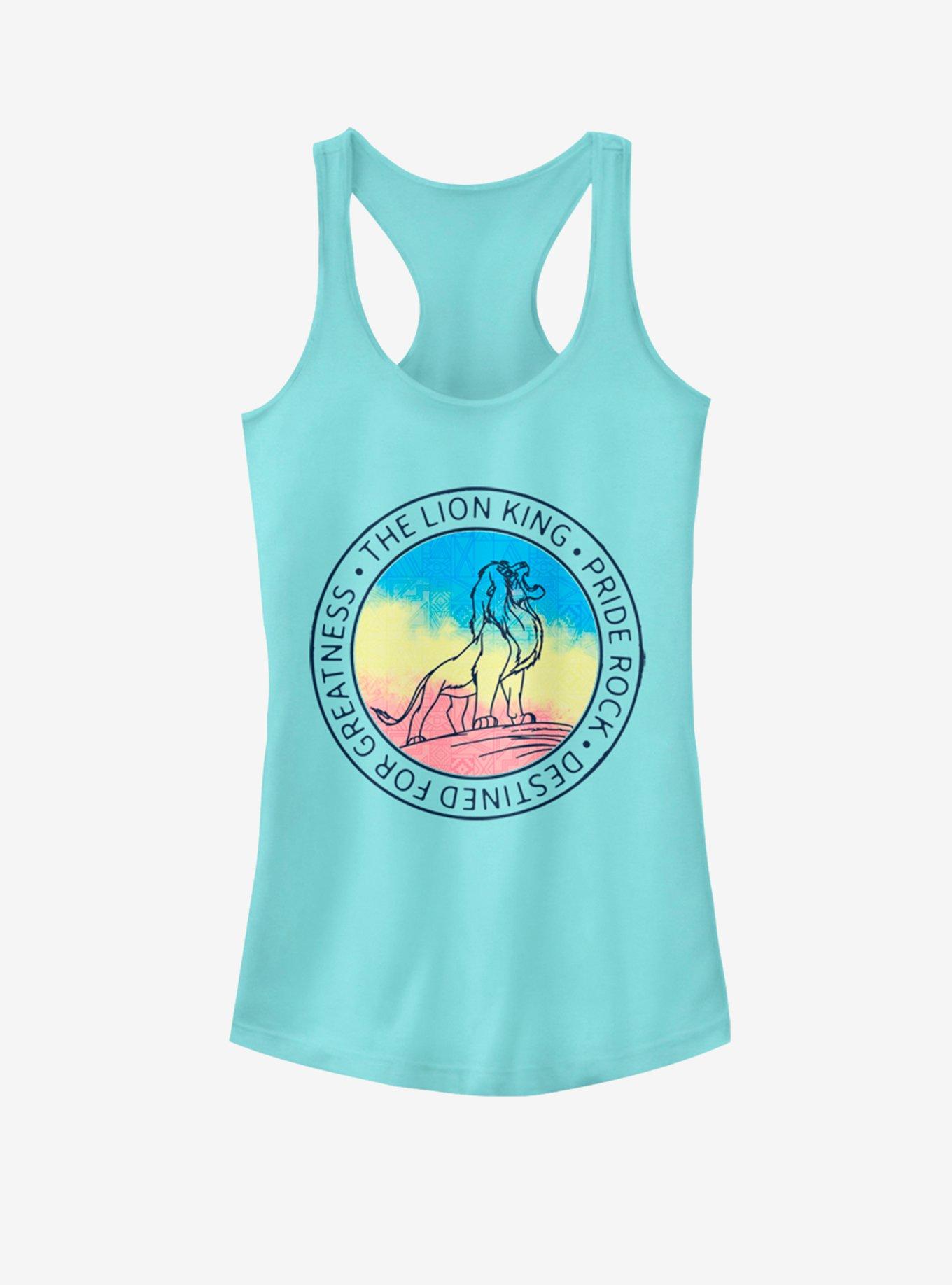 Disney The Lion King Simba Gradient Girls Tank, CANCUN, hi-res