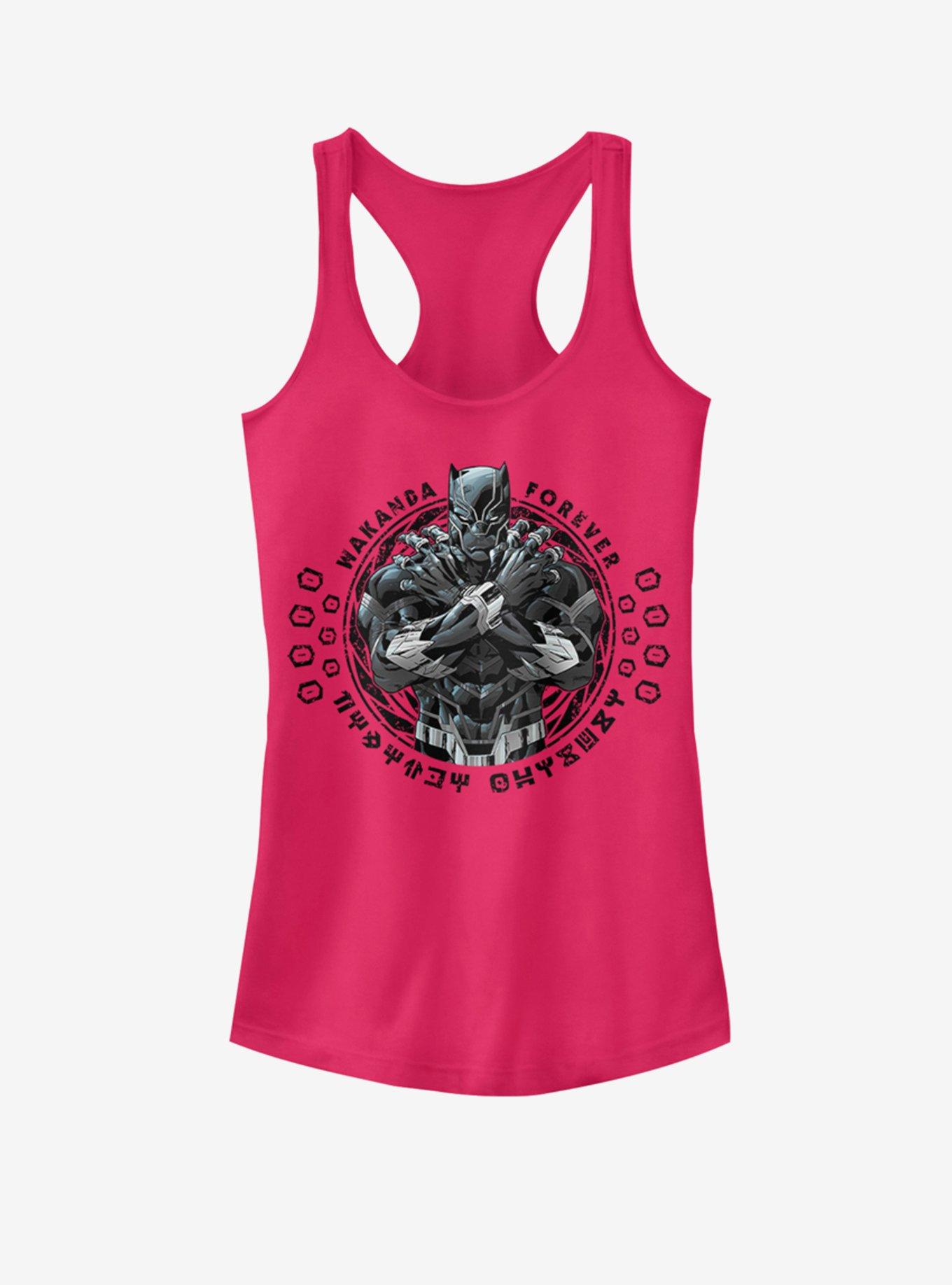 Marvel Black Panther Crossed Arms Girls Tank