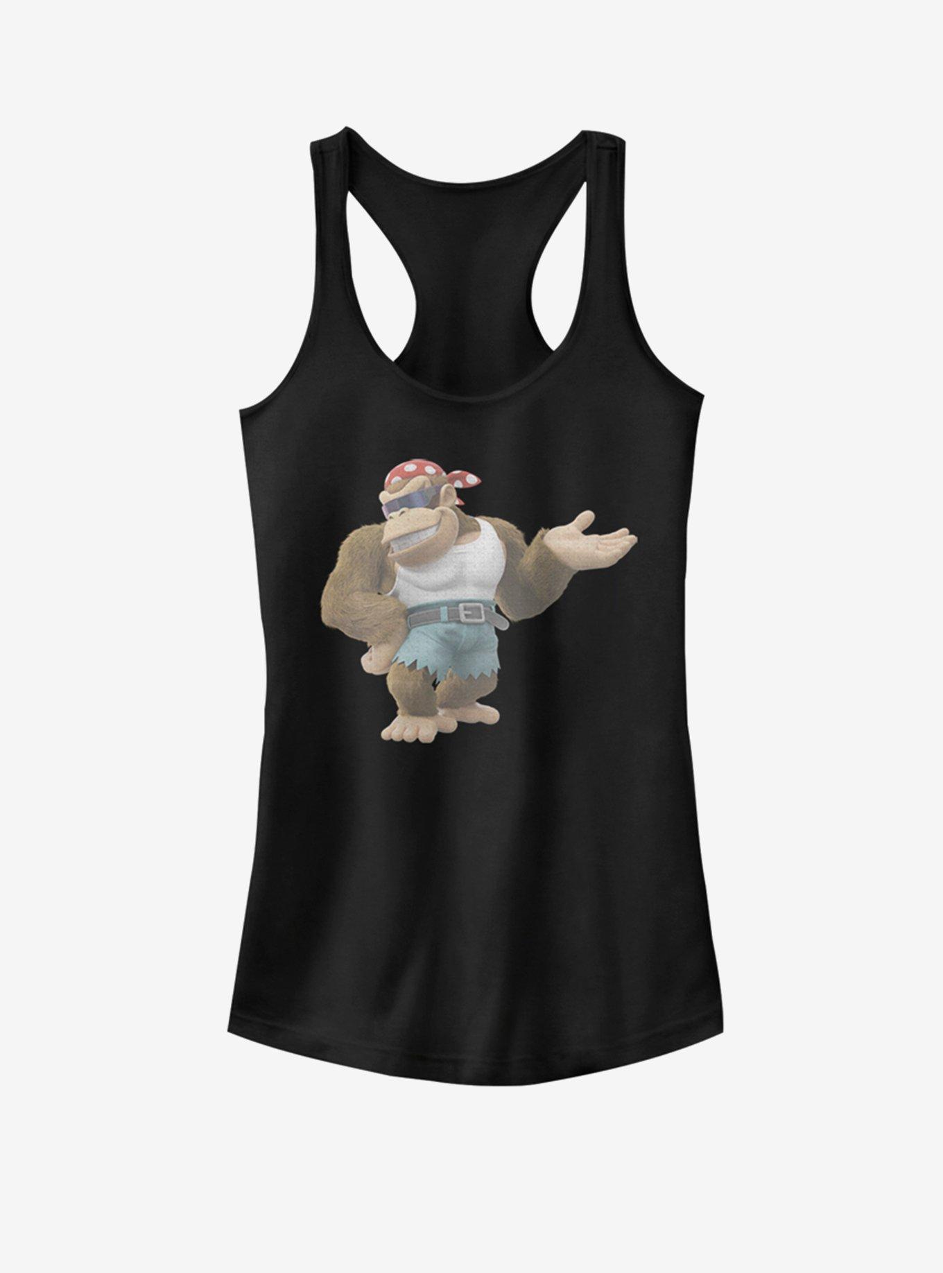 Nintendo Funky Kong Vintage Girls Tank, , hi-res