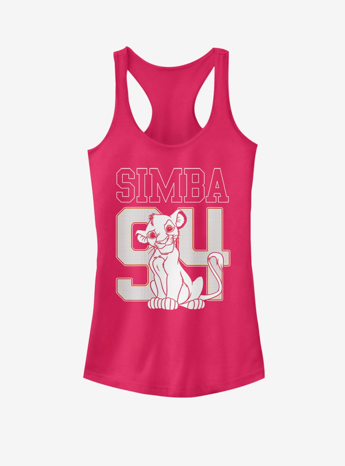 Disney The Lion King Simba 94 Girls Tank, RASPBERRY, hi-res