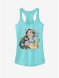 Disney Pocahontas Dreamcatcher Sketch Girls Tank, CANCUN, hi-res