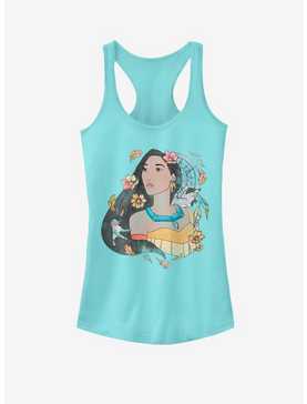 Disney Pocahontas Dreamcatcher Sketch Girls Tank, , hi-res